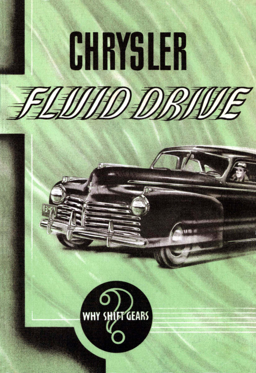 1941 Chrysler Fluid Drive Folder